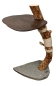 Preview: Wooden cat tree - scratch trunk with lying area 122cm